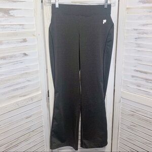 FILA sport activewear wide-Leg legging gray XS